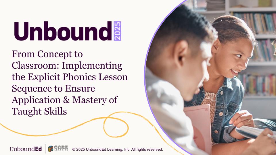 Unbound2025 Resources | UnboundEd